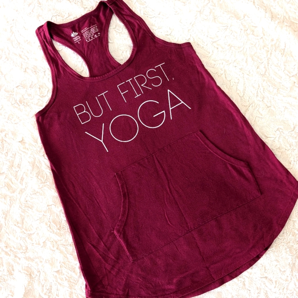 Peaceful Warrior size Small tank top